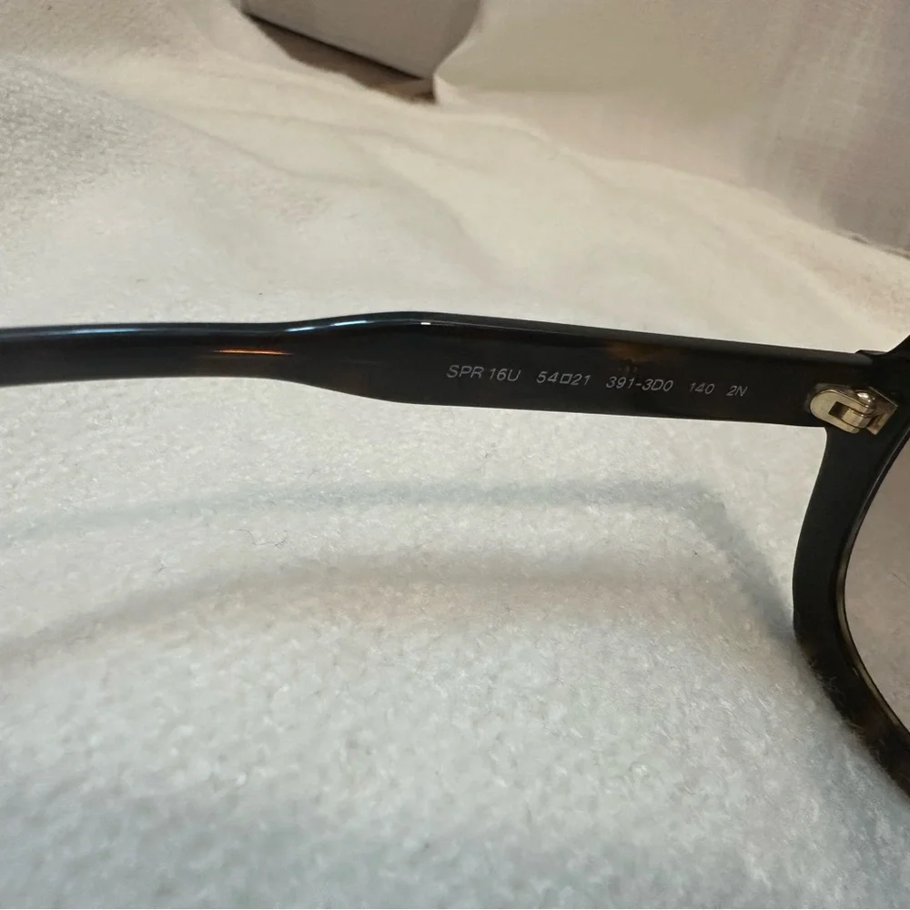 Prada Tortoiseshell Frame Sunglasses with Brown Gradient Lenses - Picture 4 of 10